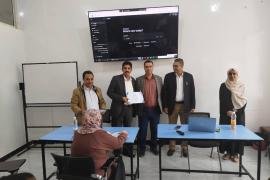 اختتام برنامج "التميز الجامعي بالذكاء الاصطناعي" بالجامعة اليمنية بدعم صندوق تنمية المهارات.